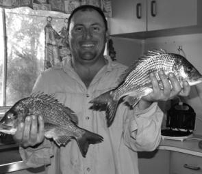 The fishing around Grafton has improved radically with bream and bass leading the way.